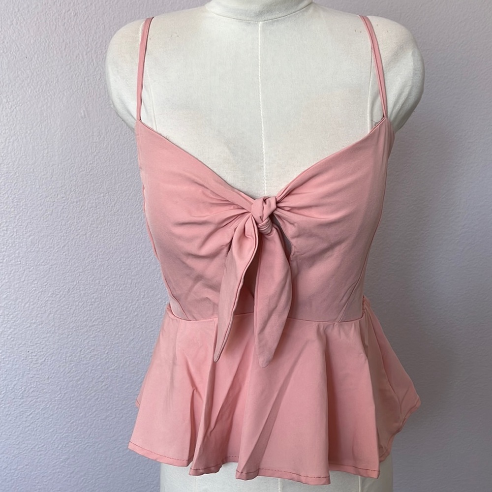 NWOT - Adorable Peplum Camisole